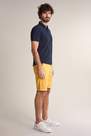 Salsa Jeans - Yellow Slim Cotton Shorts With Microprint