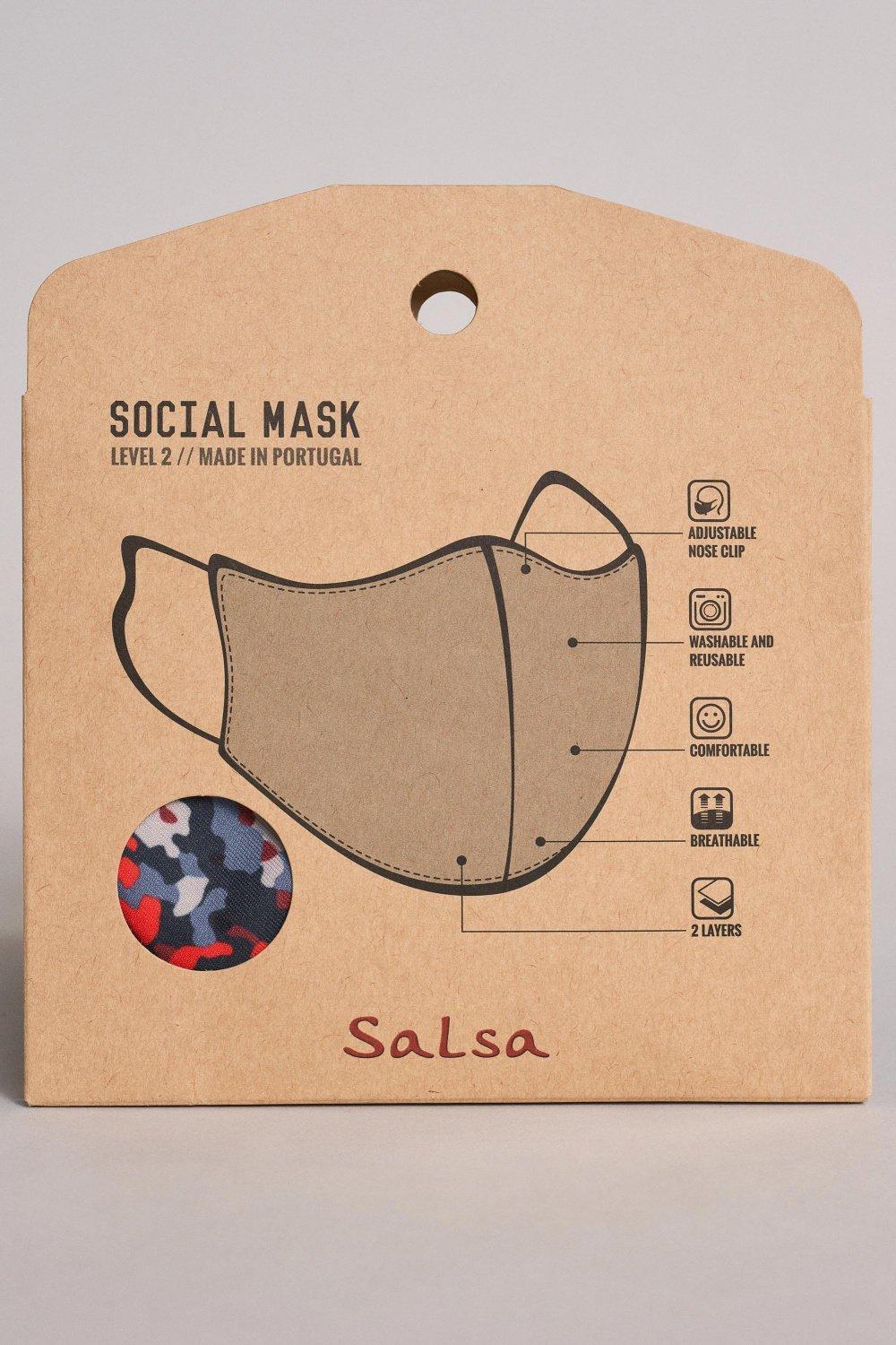 Red Reusable Face Masks, Women, , large image number 4