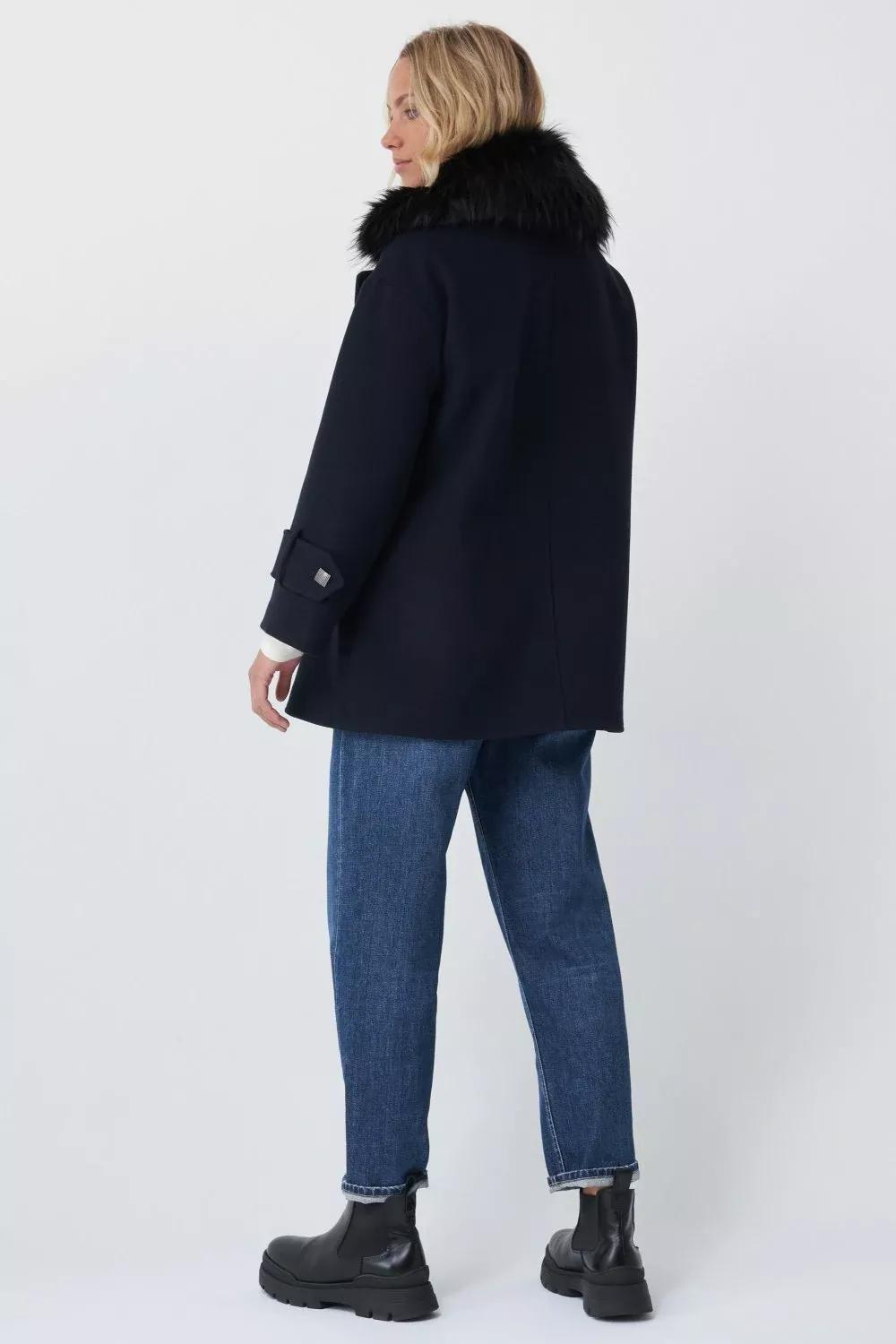 Blue Outdoor Coat, , large image number 3