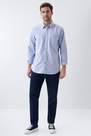 Salsa Jeans - Blue Fit Slim Oxford Shirt, Men