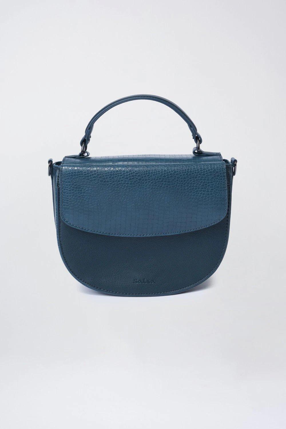 Blue INVICTA Classic Crochet Messenger Style Bag, Women, , large image number 2