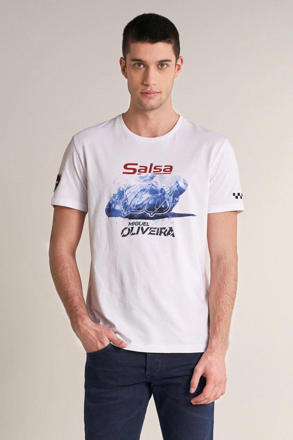 White Miguel Oliveira T-Shirt, , large image number 0