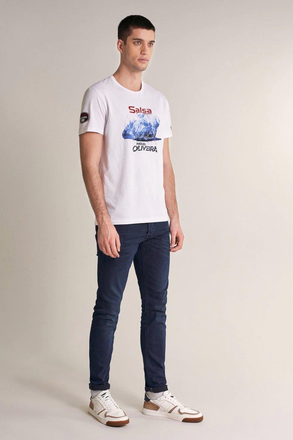 White Miguel Oliveira T-Shirt, , large image number 2