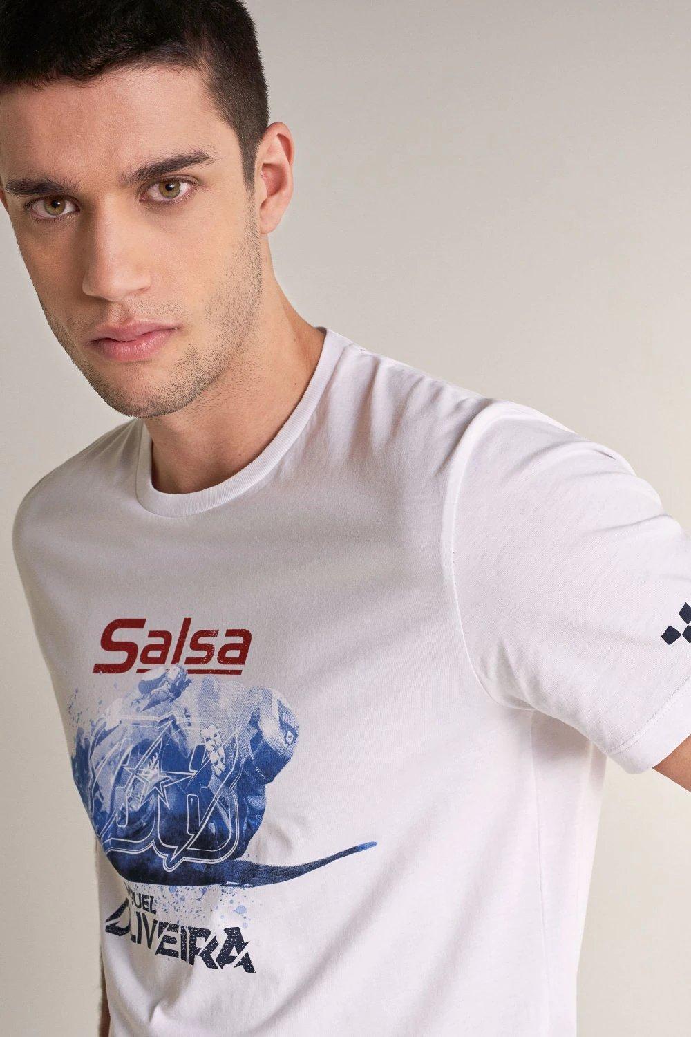 White Miguel Oliveira T-Shirt, , large image number 4