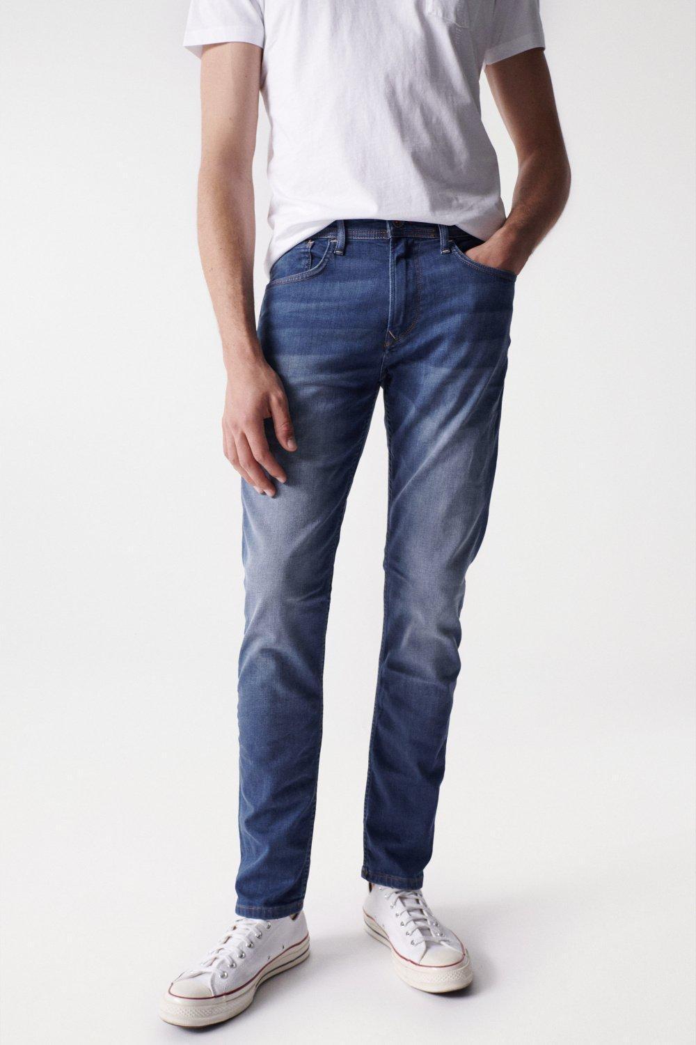 Blue Slim Jeans, , large image number 0