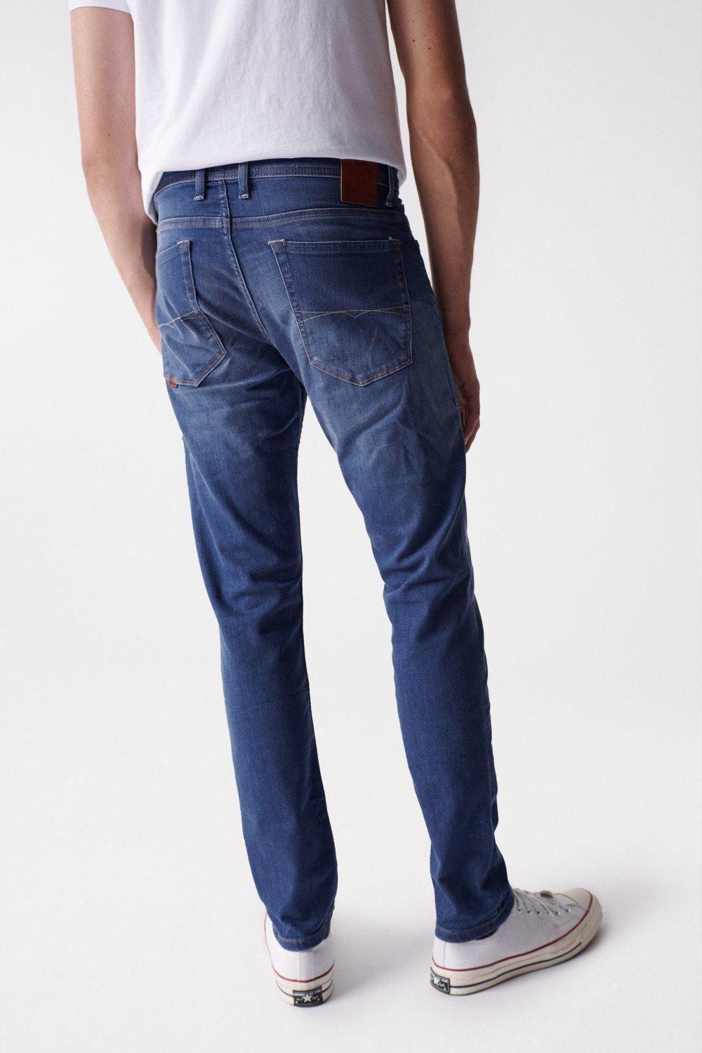 Blue Slim Jeans, , large image number 4