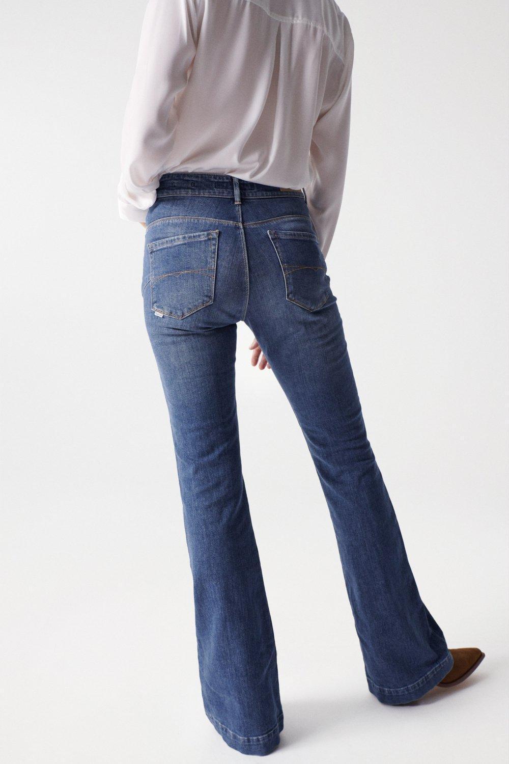 Salsa Jeans - Blue Push In Secret Glamour Flare Jeans