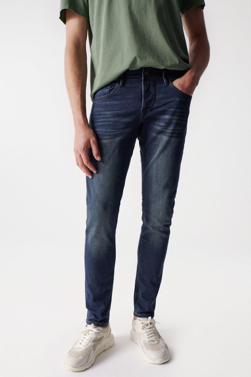 Blue S-Resist Skinny Jogger Jeans, , large image number 0