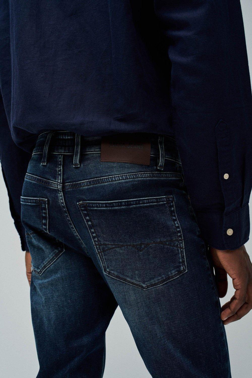 Skinny S-Activ Jeans, Blue, large image number 4
