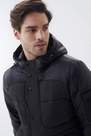 Salsa Jeans - Black Puffer Jacket With Hood
