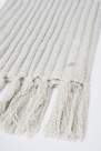 Salsa Jeans - Beige Chenille Scarf With Tassels