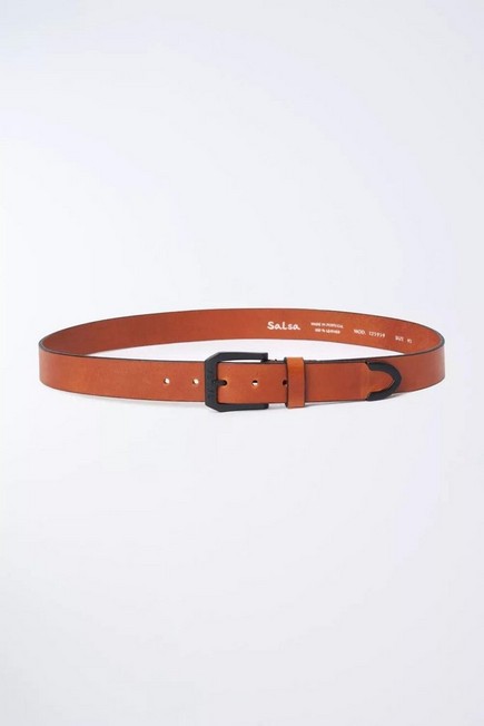 Salsa Jeans - Brown Premium Leather Belt, Texan Inspiration