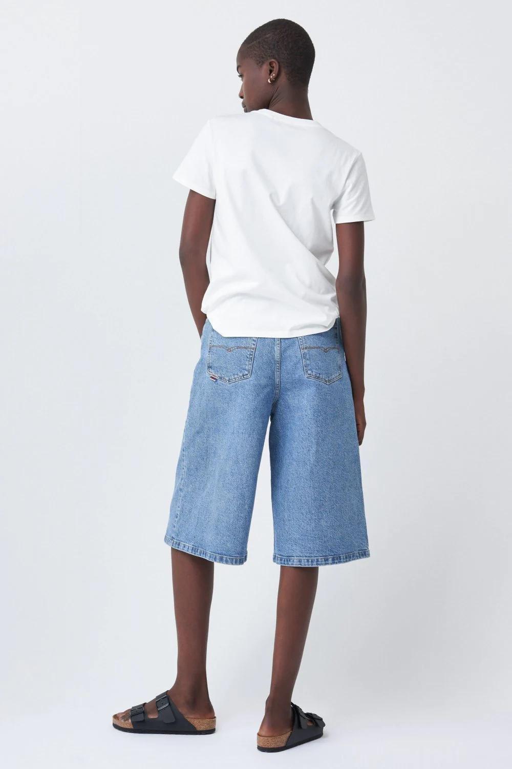 Beige Floral Graphic Cotton T-Shirt, , large image number 3