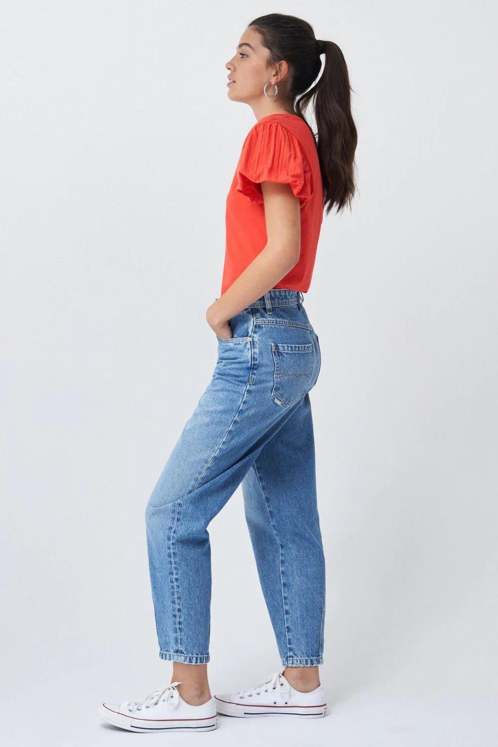 Red Textured T-Shirt, , large image number 2