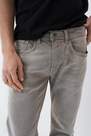 Salsa Jeans - Brown Coloured slim jeans with worn effect