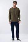 Salsa Jeans - Green Cotton Sweater With Pocket And Embroidery, Men