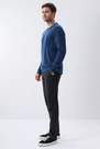 Salsa Jeans - Blue Cotton Sweater With Pocket And Embroidery, Men