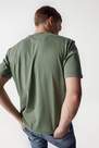 Salsa Jeans - Green Plain T-Shirt With Branding