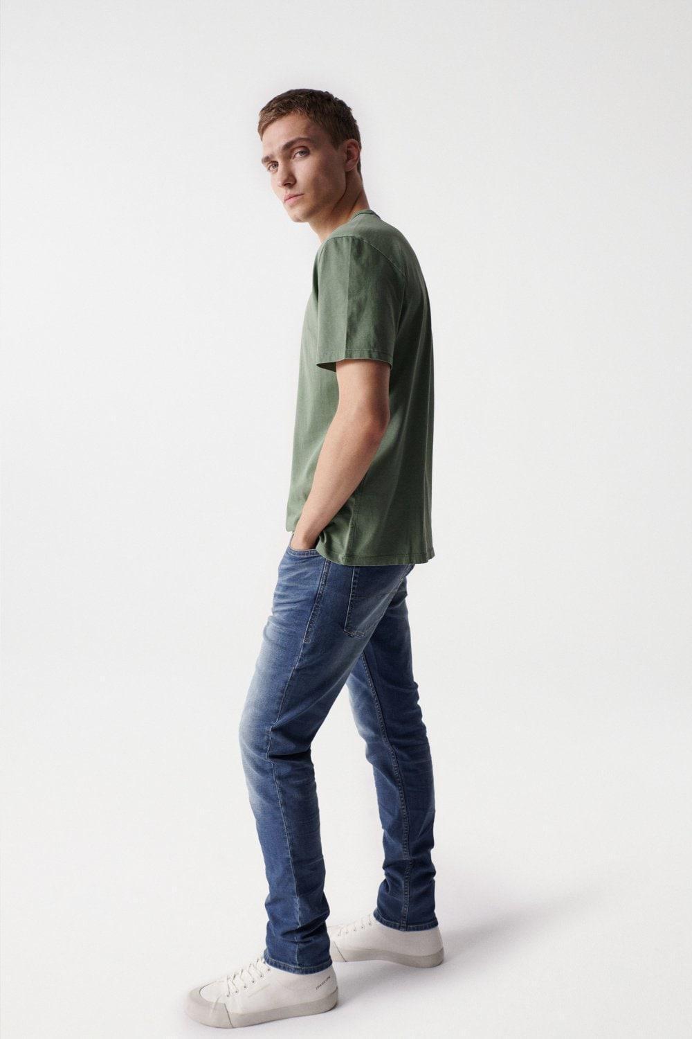 Salsa Jeans - Green Printed T-Shirt