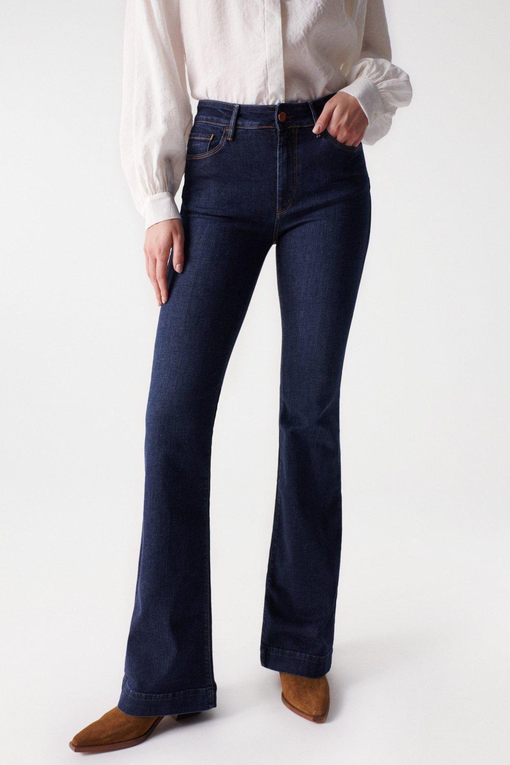 Salsa Jeans - Blue Push Up Destiny Flare Jeans