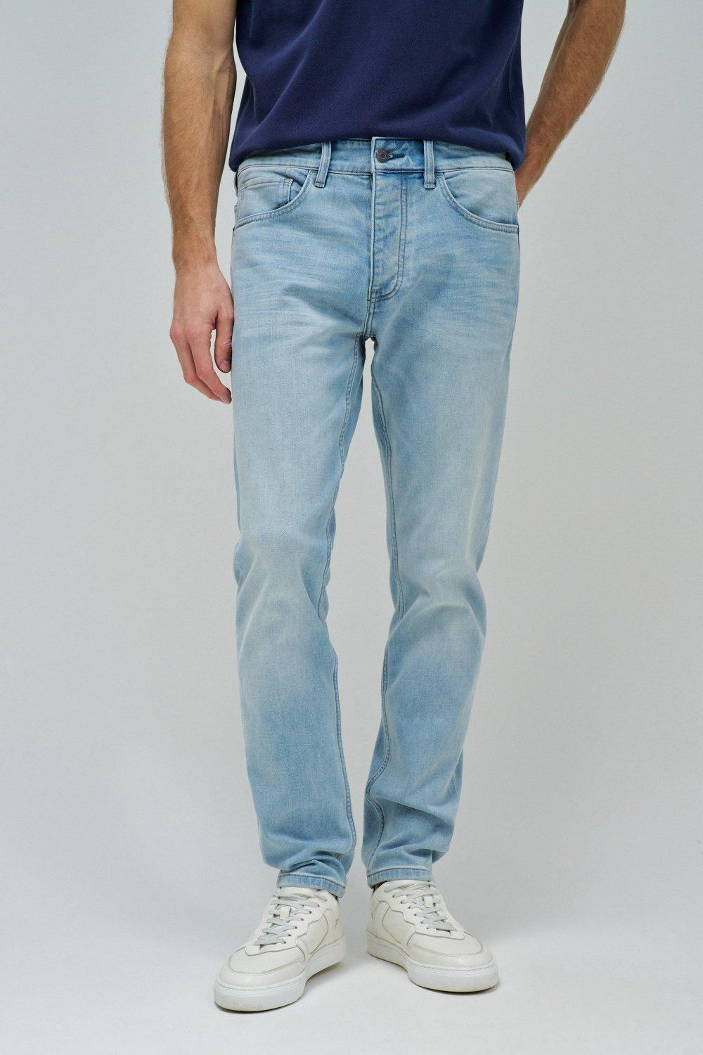 Blue Slim Coolmax Jeans, , large image number 0