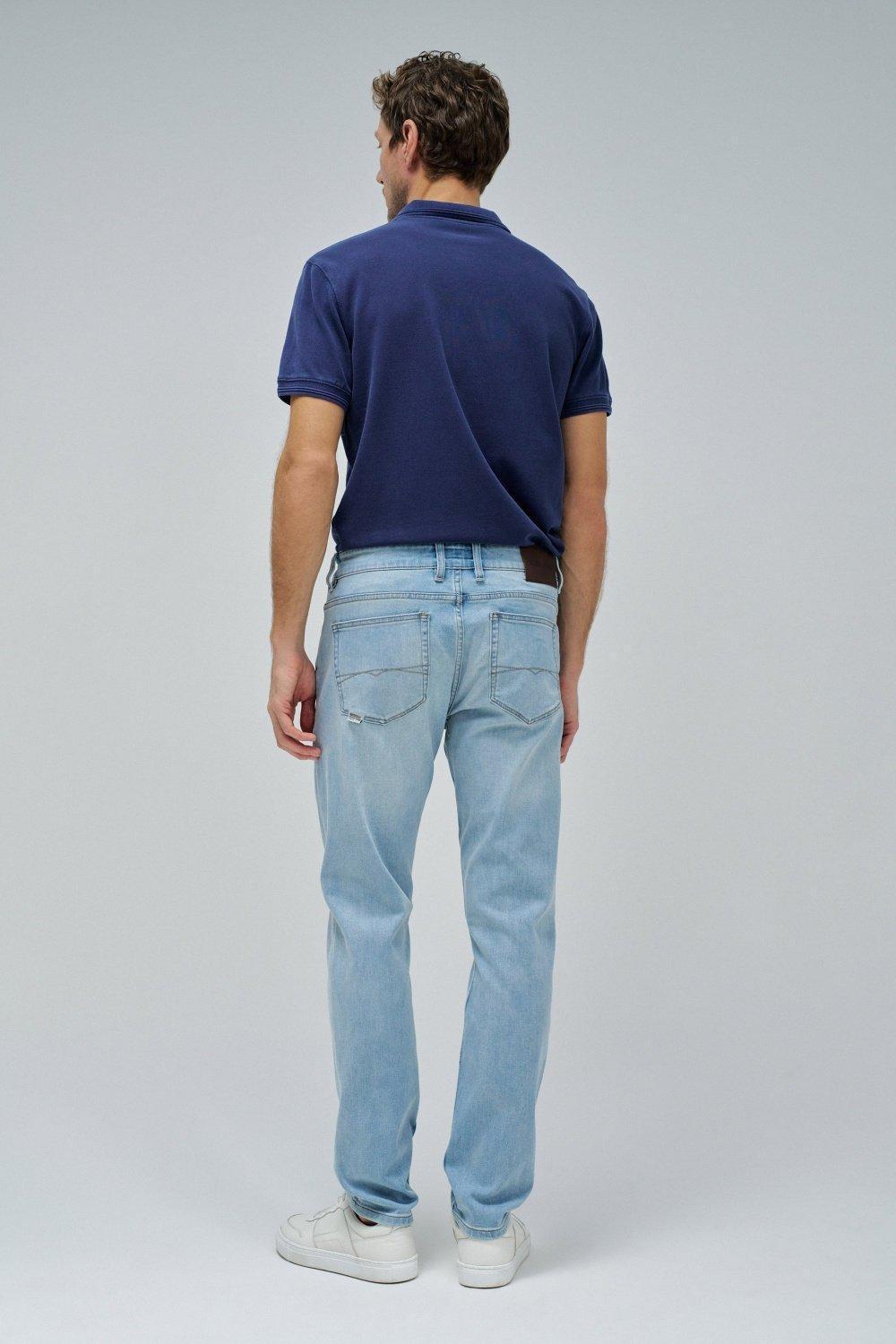 Blue Slim Coolmax Jeans, , large image number 3