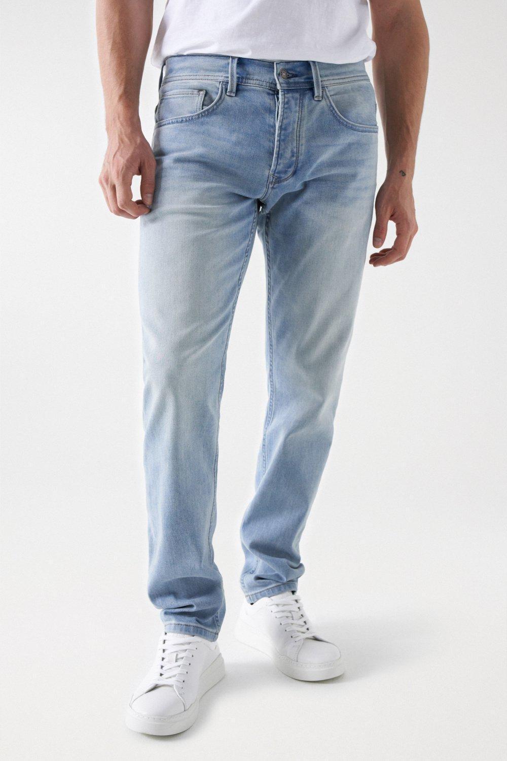 Blue Slim Coolmax Jeans, , large image number 7