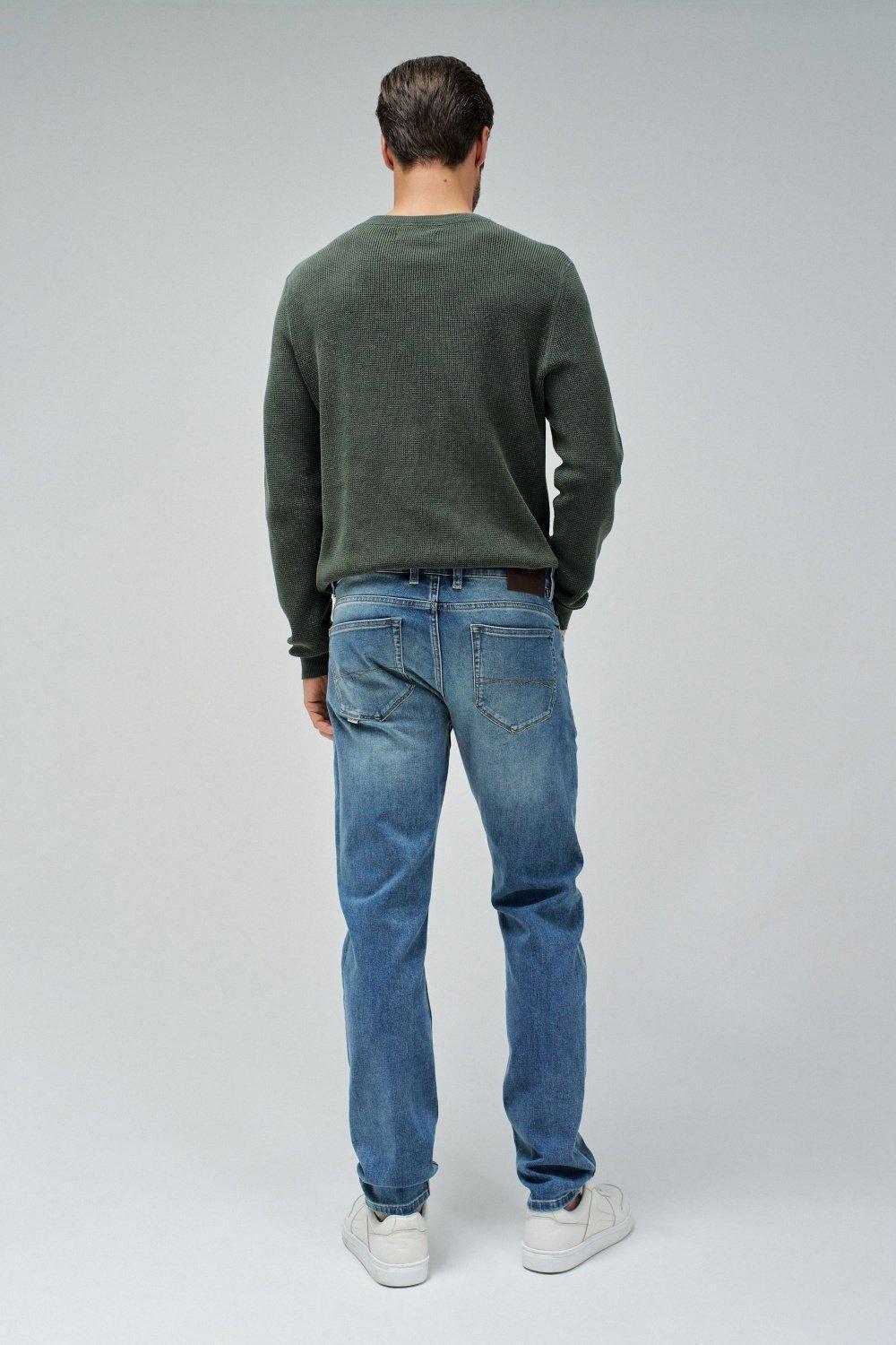 Blue Slim Coolmax Jeans, , large image number 2