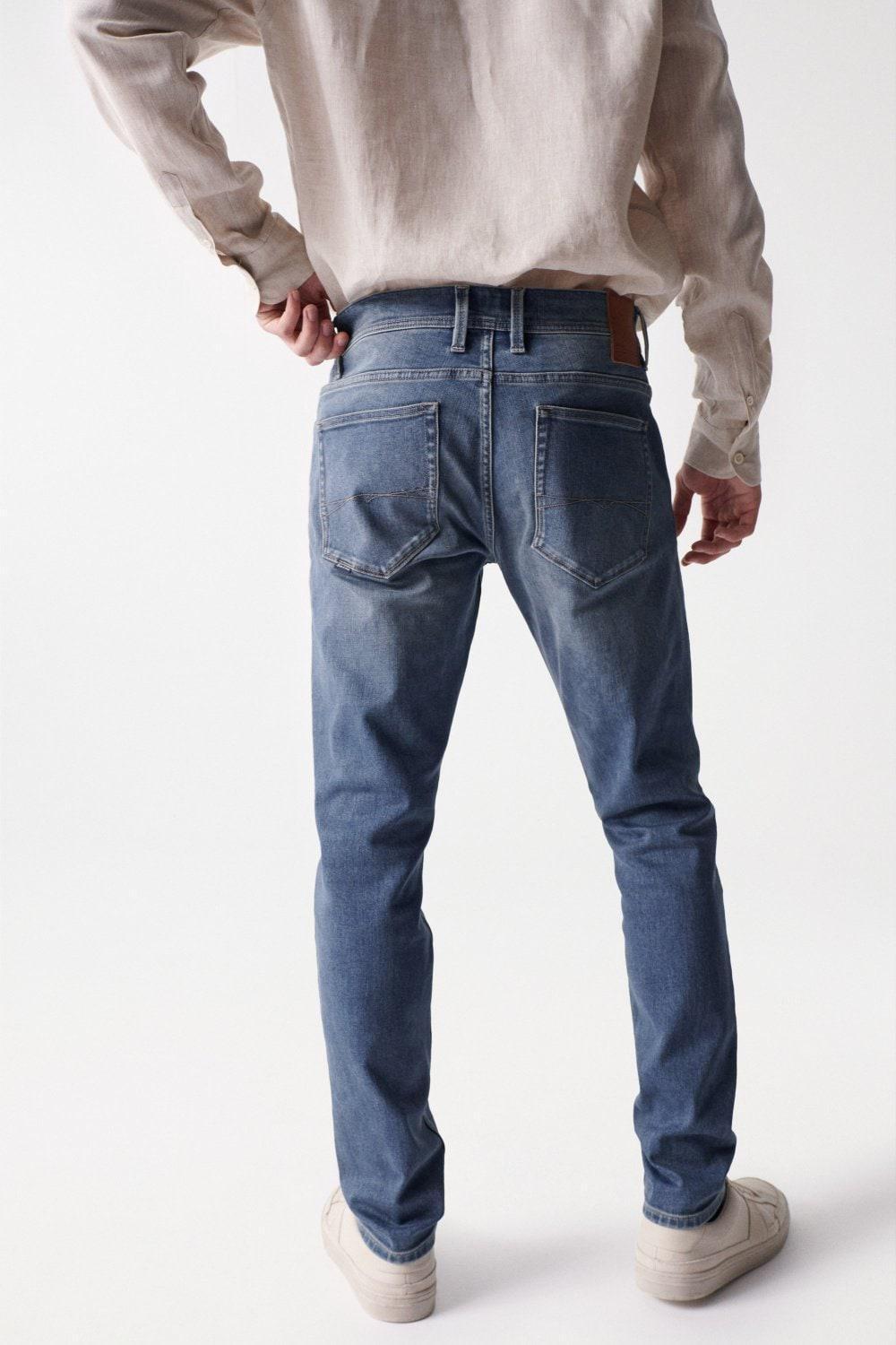 Blue Slim Coolmax Jeans, , large image number 11