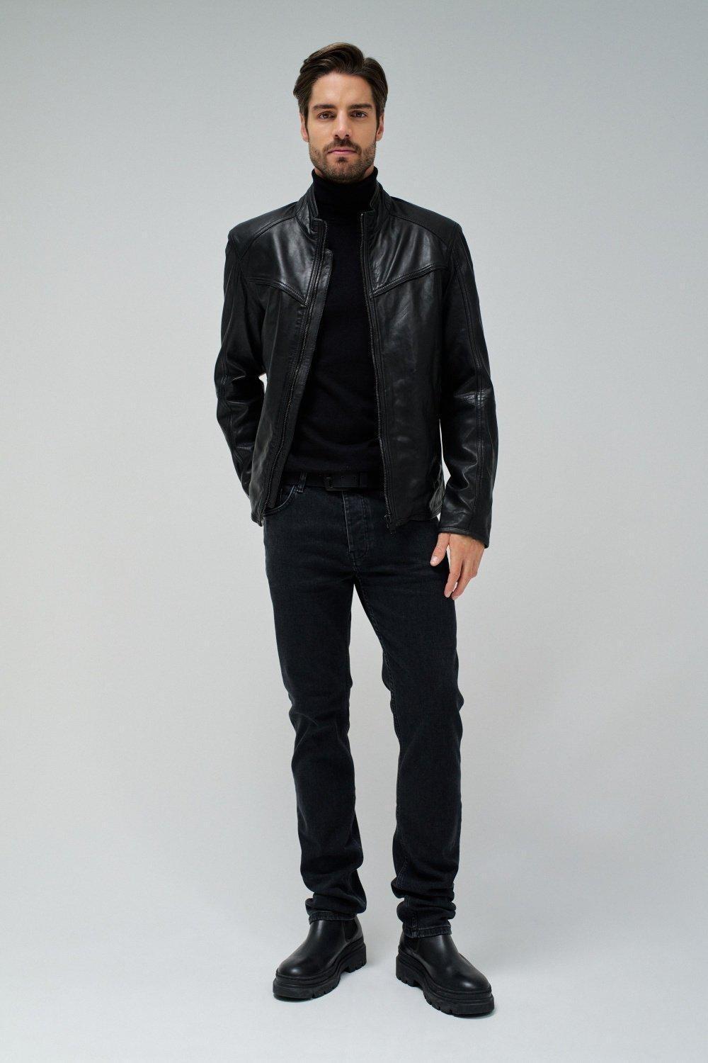 Salsa Jeans - Black Leather Jacket