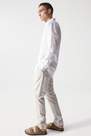 Salsa Jeans - White Long Sleeve Cotton Shirt