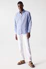 Salsa Jeans - Blue Long Sleeve Cotton Shirt