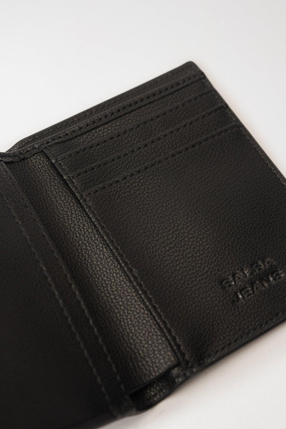 Black Leather Wallet, , large image number 3