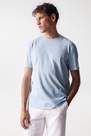 Salsa Jeans - Blue Printed Design T-Shirt