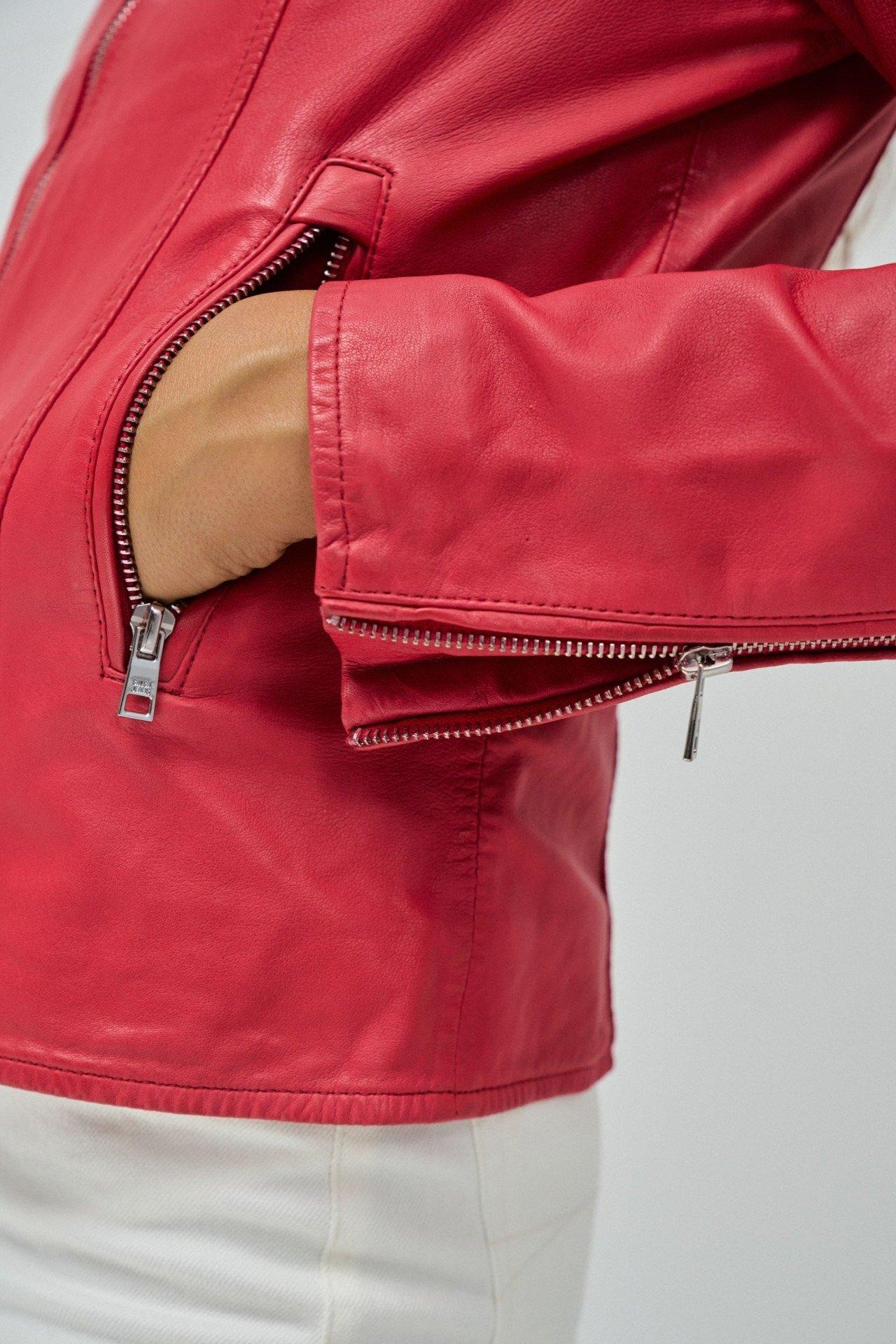 Leather Biker Casual Jacket, , large image number 3