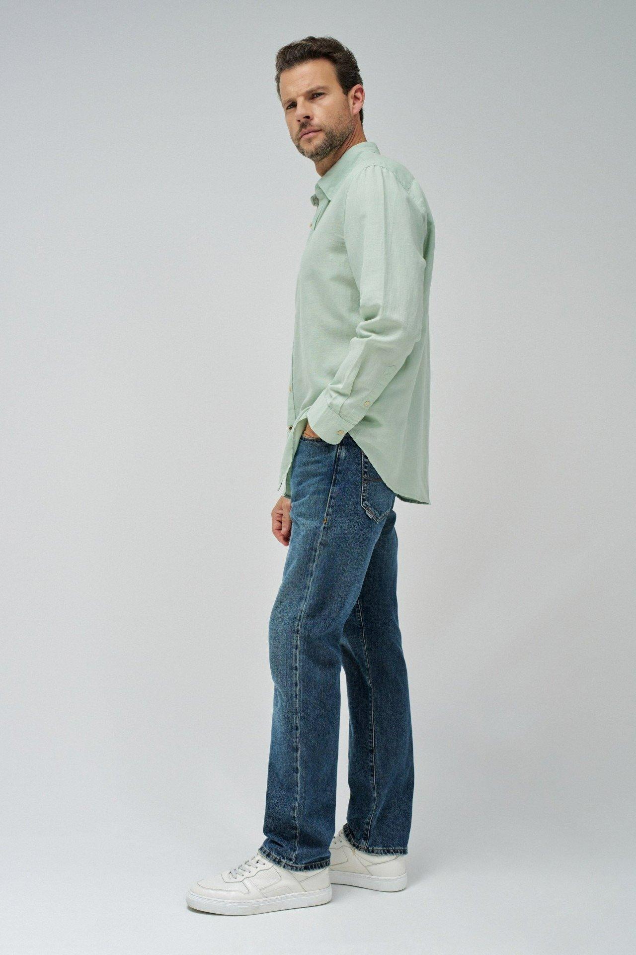 Solid Tailored Shirt, , medium