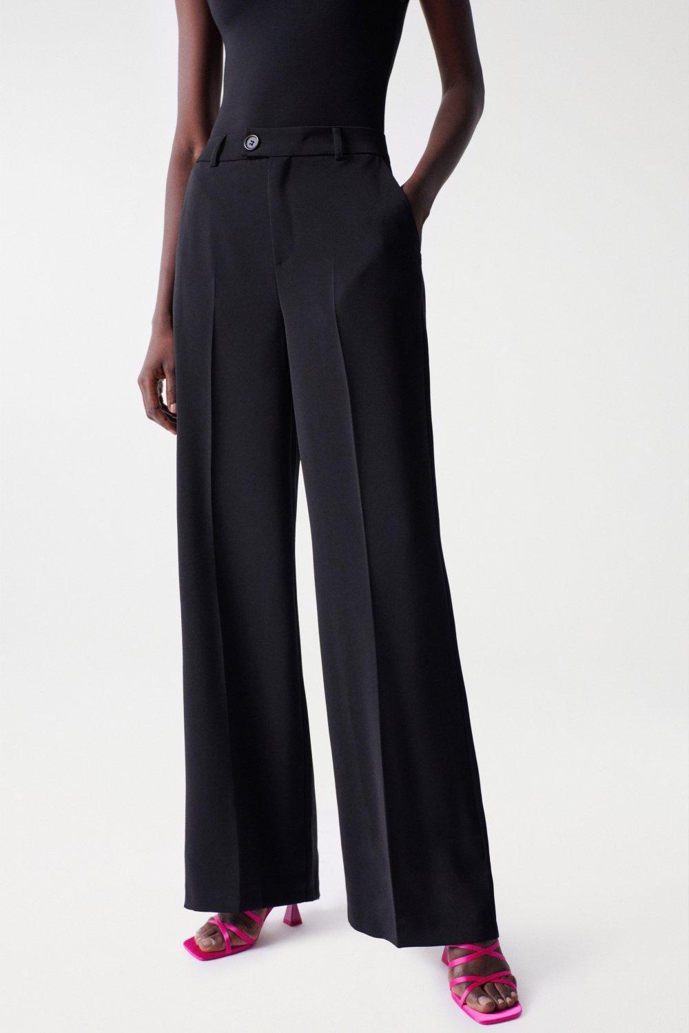 High Rise Trousers, Black, large image number 3