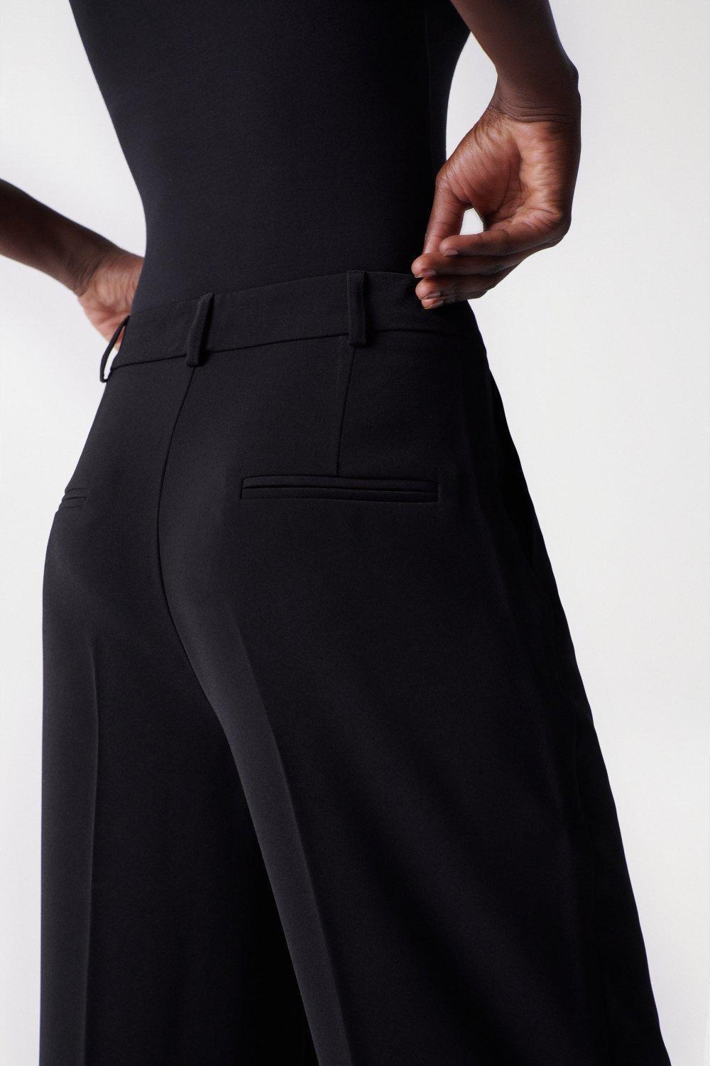 High Rise Trousers, Black, large image number 4