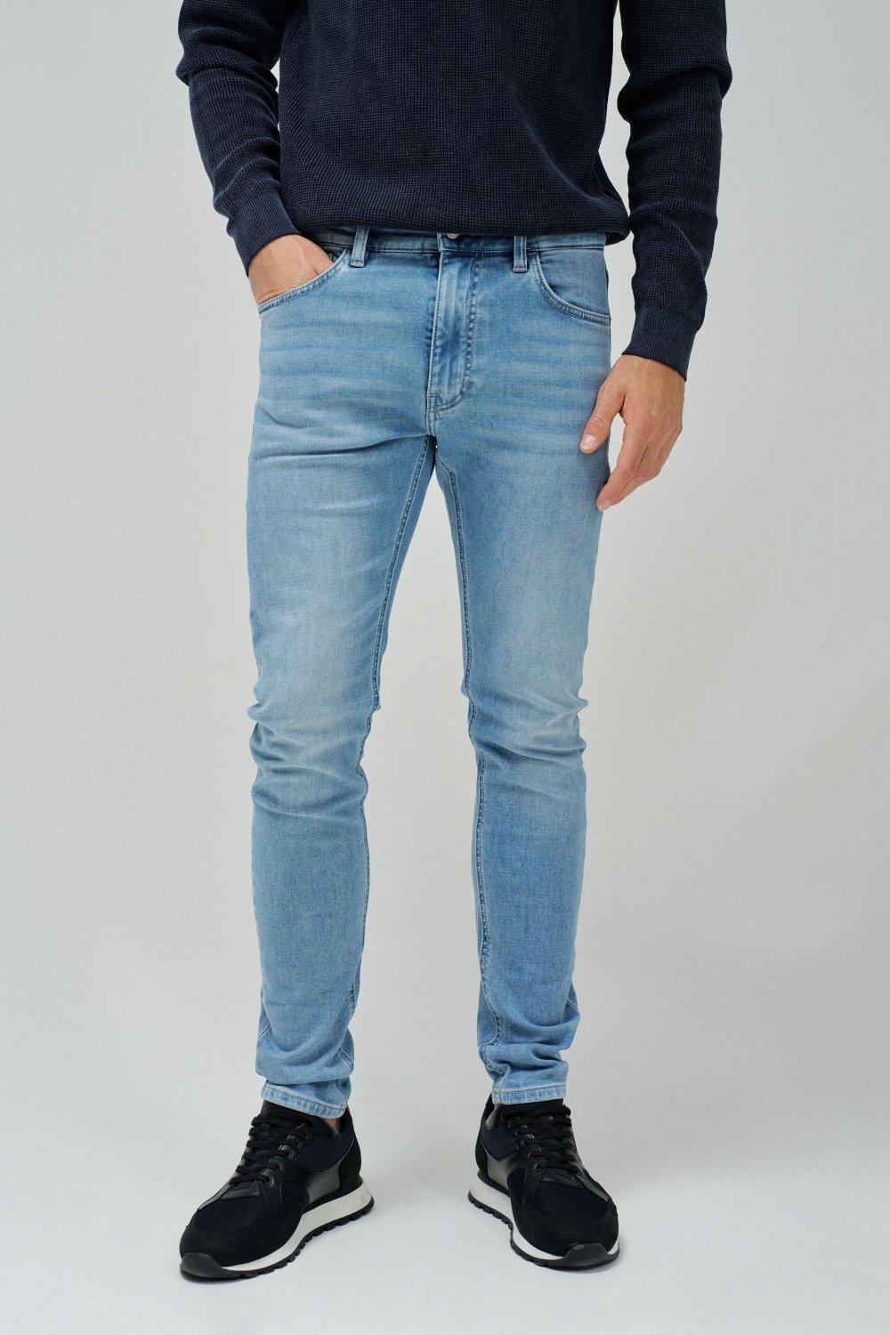 Blue S-ACTIV SKINNY FIT JEANS, , medium