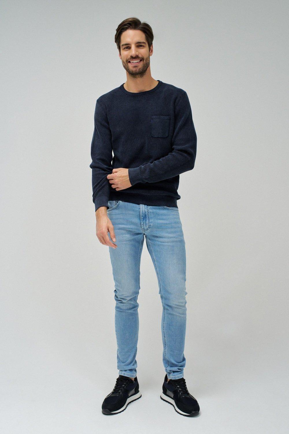 Blue S-ACTIV SKINNY FIT JEANS, , large image number 1