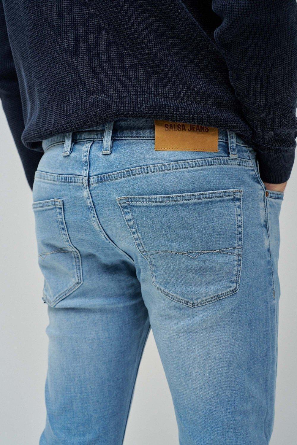 Blue S-ACTIV SKINNY FIT JEANS, , large image number 4