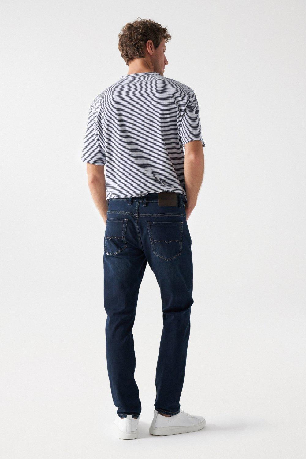 Navy Slim Fit Jeans, , large image number 3