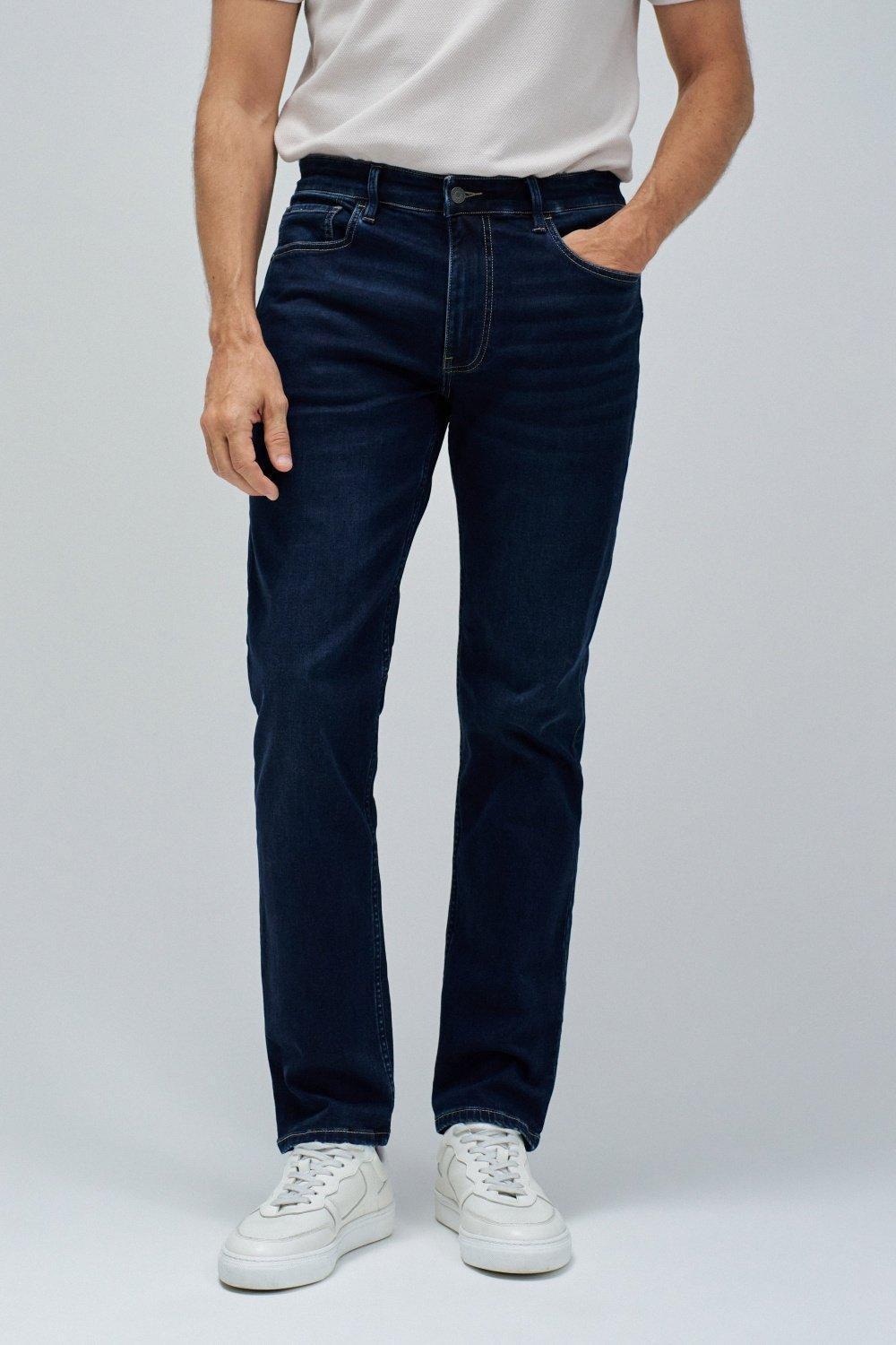 Navy Slim Fit Jeans, Blue, large image number 0