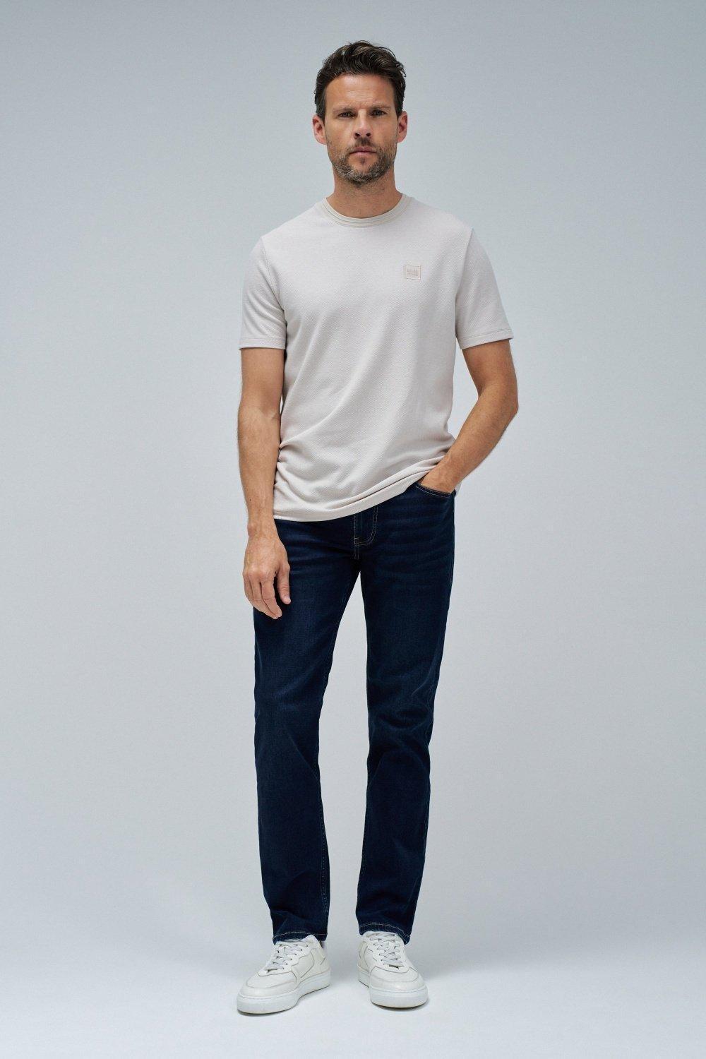 Navy Slim Fit Jeans, Blue, large image number 1