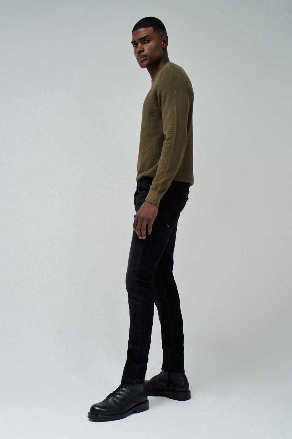 SKINNY JEANS S-REPEL, Black, large image number 2