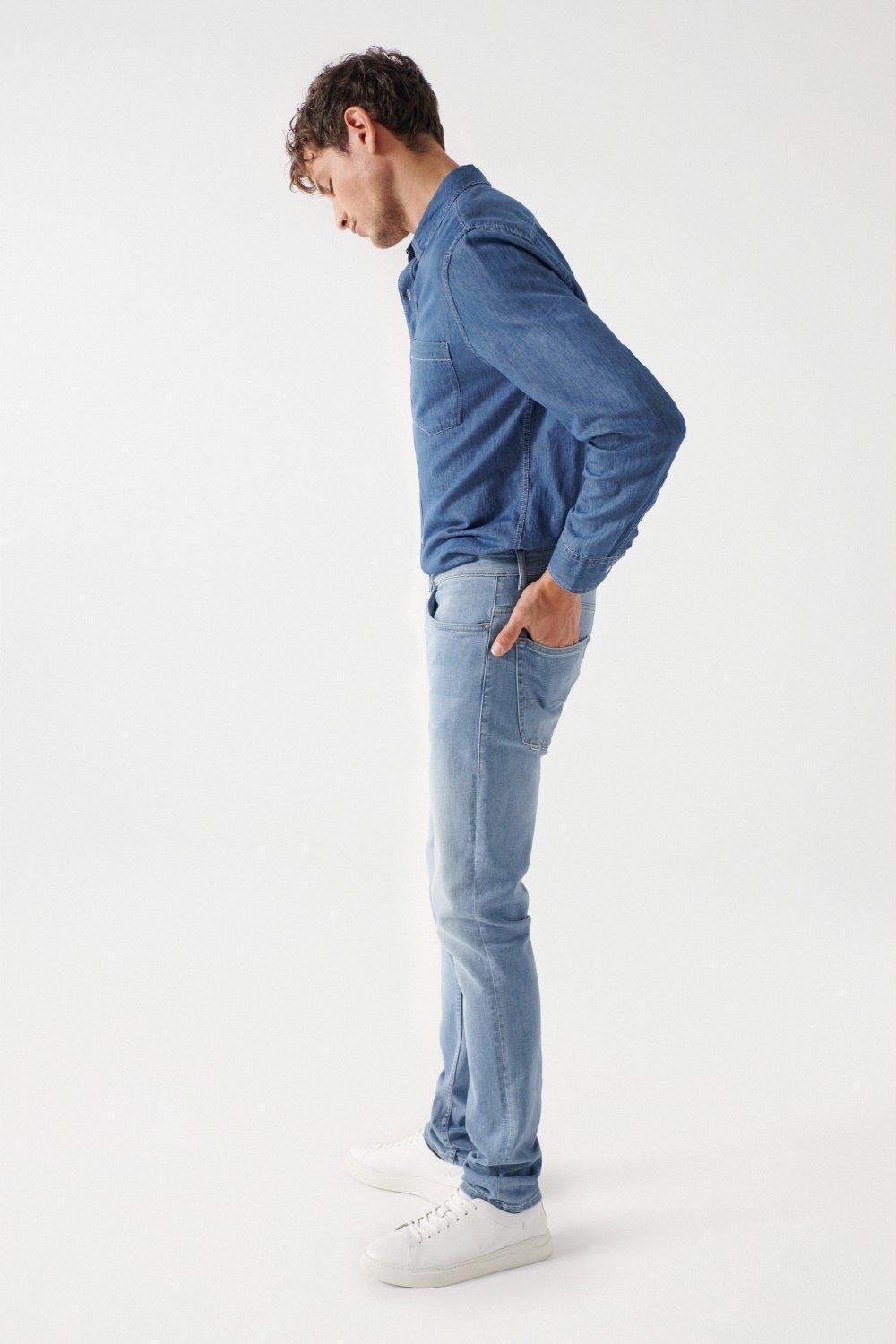 Blue S-Repel Regular Fit Jeans, , large image number 2
