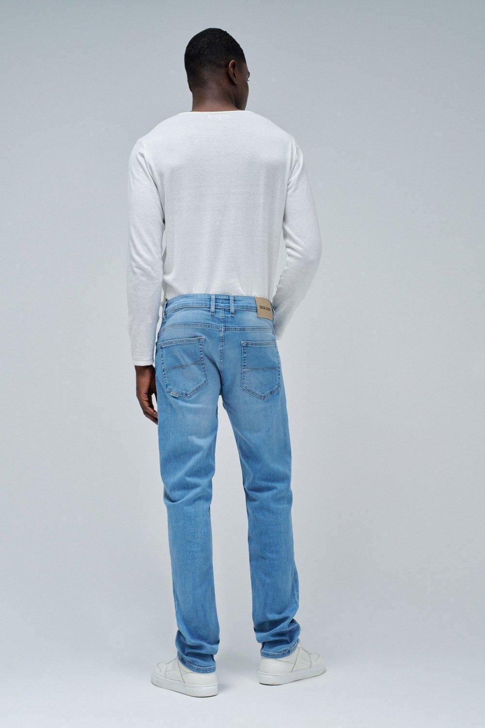 Blue S-Repel Regular Fit Jeans, , large image number 3