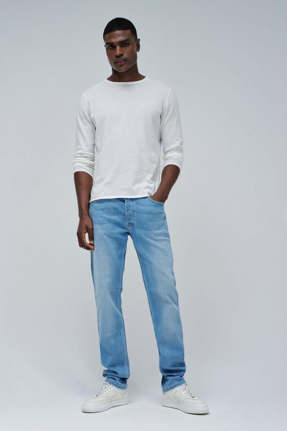 Regular S-Repel Jeans, Blue, medium