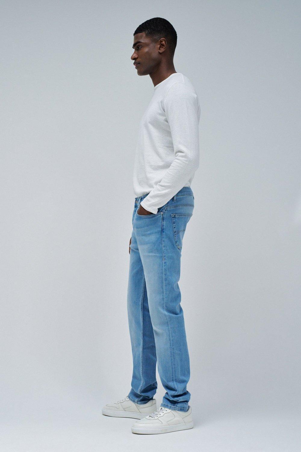 S-Repel Regular Fit Jeans , Blue, medium