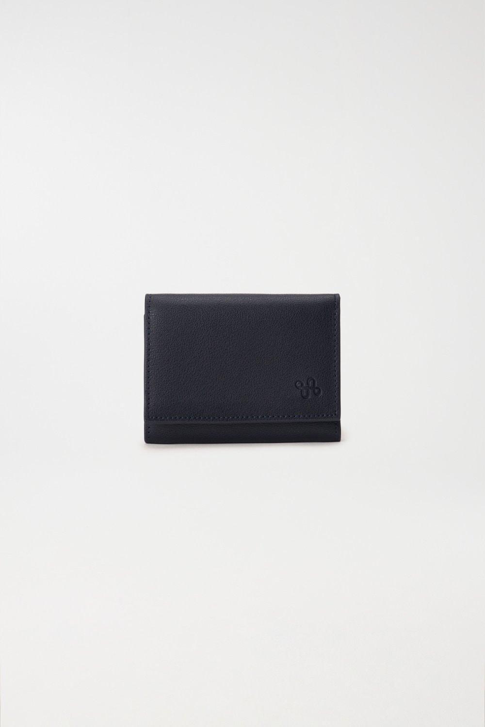 Black Leather Purse, No Colour, large image number 0